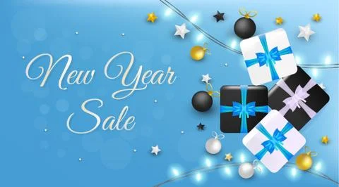 New Year 2020 Background Stock Illustration