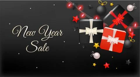 New Year 2020 Background Stock Illustration