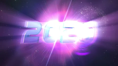 New Year 2020 Countdown Animation Stock Footage 118618574