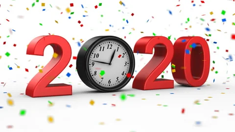 New Year 2020 Video stock 117573285