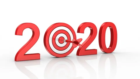 New Year 2020 Video stock 117691909