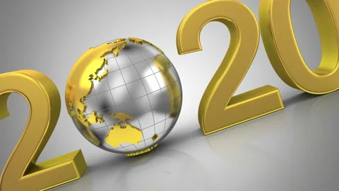 New Year 2020 Video stock 117929843