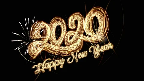 New Year 2020 Stock Footage 120910058