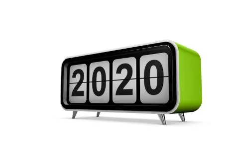 New year 2020 Stock Illustration