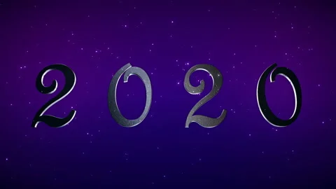 The new year 2020 text Stock-Footage 115295290