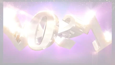 New Year 2021 countdown animation Stock Footage 141542843