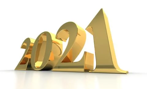 New Year 2021 Stock Illustration
