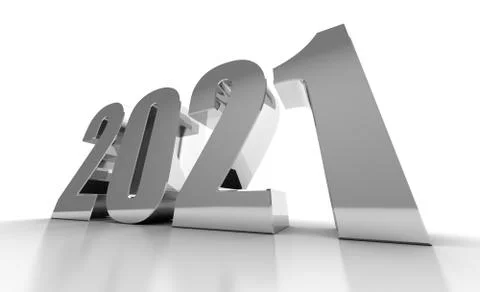 New Year 2021 Stock Illustration