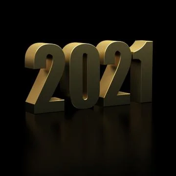 New Year 2021 Stock Illustration