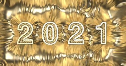 New Year 2021 Stock Illustration