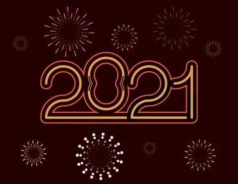 New year 2021 Illustration