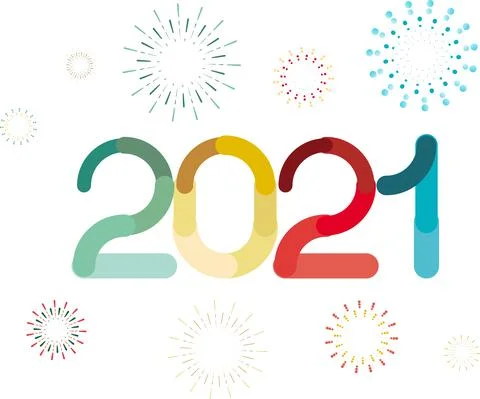 New year 2021 Illustration