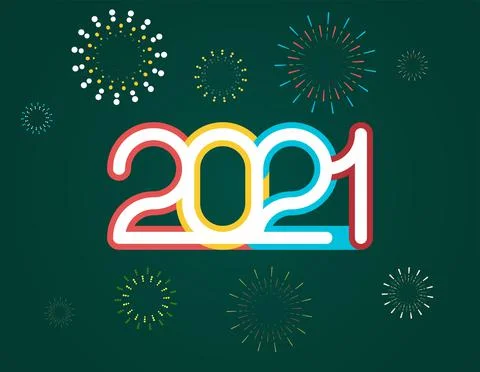 New year 2021 Illustration