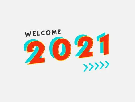 New year  2021 Stock Illustration