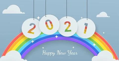 New year  2021 Stock Illustration