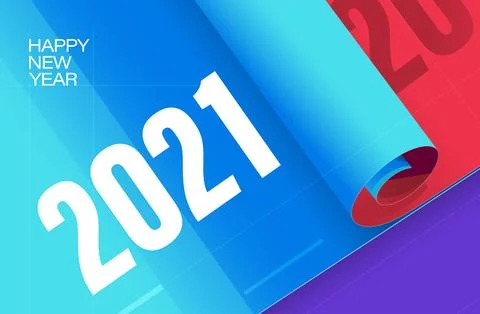 New year  2021 Stock Illustration