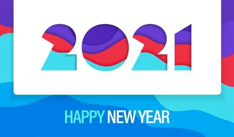 New year  2021 Stock Illustration
