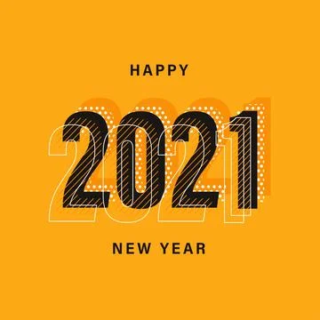 New year  2021 Stock Illustration