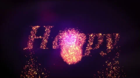 New Year 2021 loopable background Animation Video stock 141495167