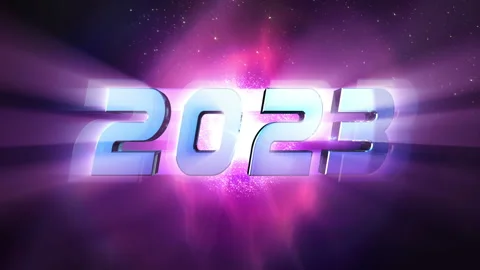 New Year 2023 Countdown Animation Stock Footage 219646351