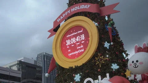 New year 2023 countdown clock decoration. Video stock 222014999