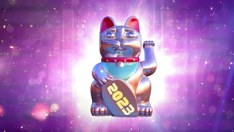 New Year 2023 Loopable animation Stock Footage 219647025