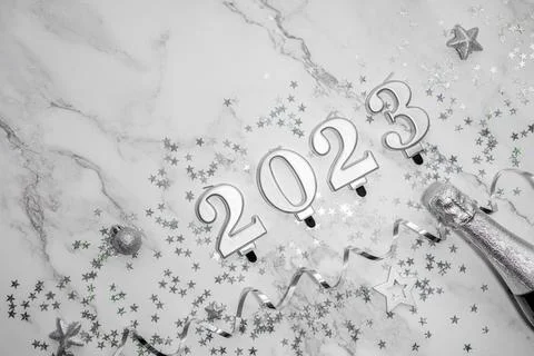 New year 2023 Stock Photos