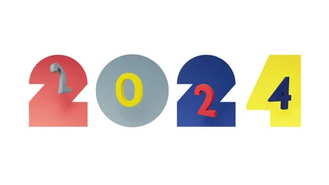 New Year 2024 Stock Footage 258074506
