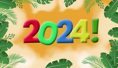 New year 2024 Stock Footage 258124984