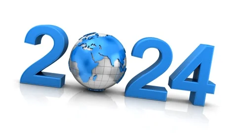 New Year 2024 Stock Footage 259326531