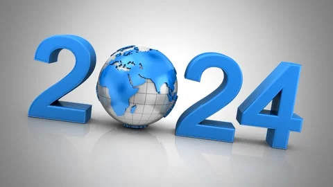 New Year 2024 Stock Footage 259326542