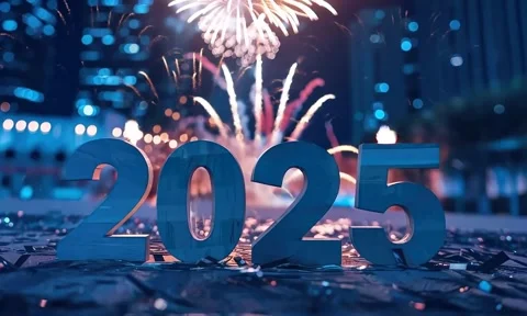 New year 2025 Stock Footage 288191168