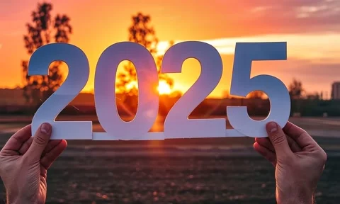 New year 2025 Stock Footage 288191201