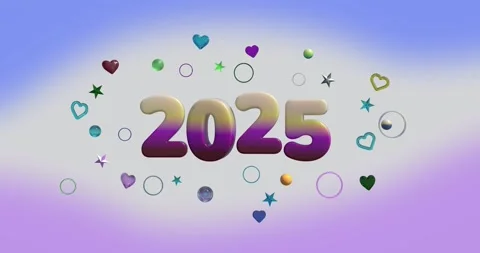 New year 2025 库存影片 295153414
