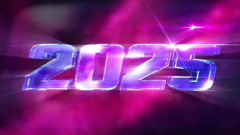 New Year 2025 Loopable Background in 4K Stock Footage 292096738