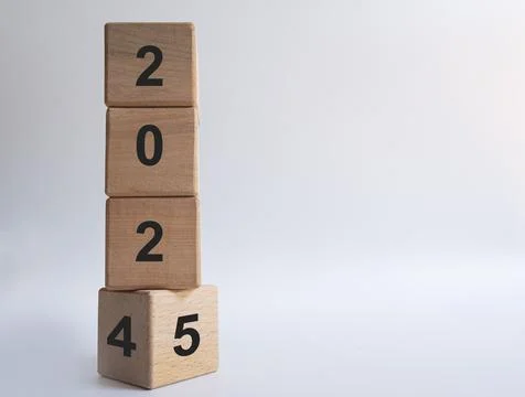 New year 2025 Stock Photos