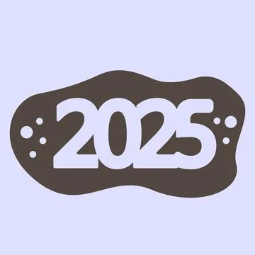 New year 2025 vector illustration design Stock Illustration