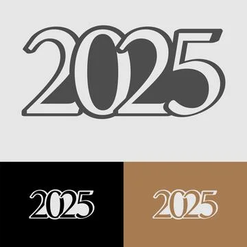 New year 2025 vector illustration design Stock Illustration