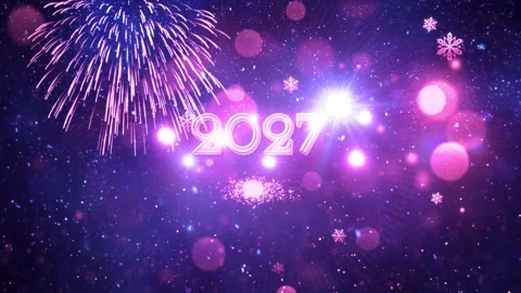 New Year 2027 Opener With Countdown V5 库存影片 339447308