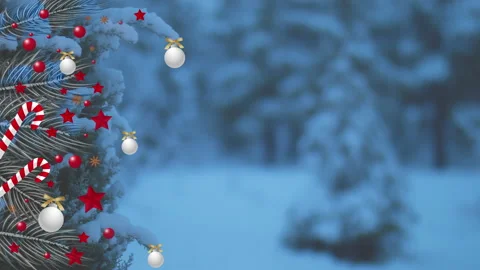 New Year and Christmas Frame Template. Loop Frame Design in Neon Led Lights. Vidéo 167870161
