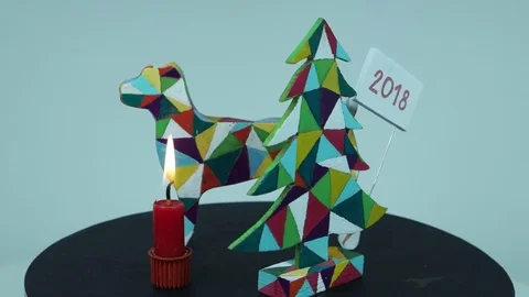 New Year and Christmas holidays Stock Footage