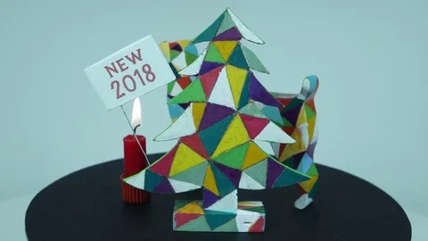 New Year and Christmas holidays Stock Footage