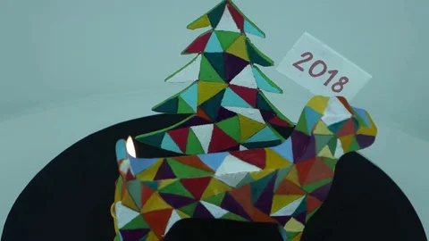 New Year and Christmas holidays Stock Footage