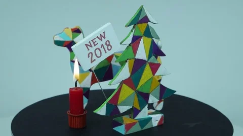 New Year and Christmas holidays Stock Footage