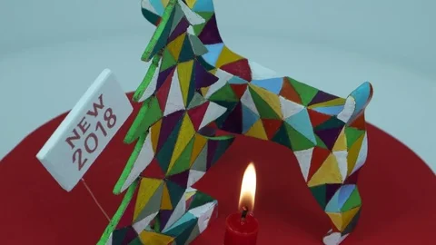 New Year and Christmas holidays Stock Footage