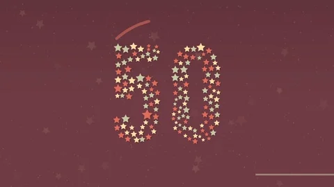 New Year and Countdown 60 sec Stock Footage 98536524