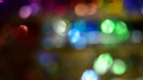 New Year background. Blurred abstraction of bright colors. Stock Footage 99486336