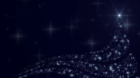 New Year background with christmas tree Stock Footage 83606799