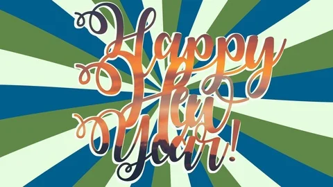 New Year  Background Stock Footage 99605273