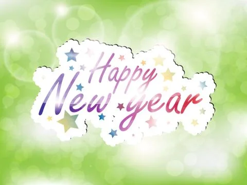 New year background! Stock Illustration